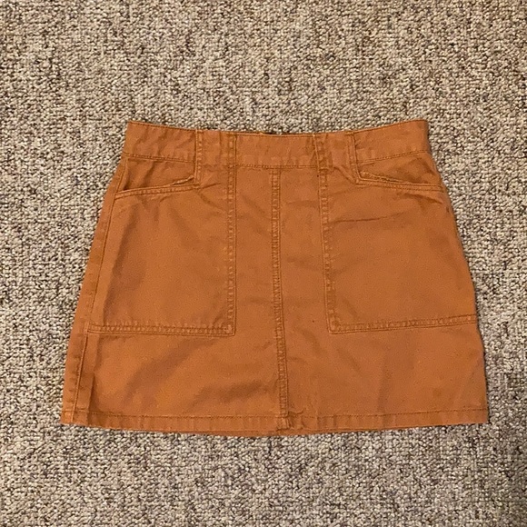 Forever 21 Dresses & Skirts - Mustard Jeans Skirt by Forever 21